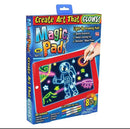 3D Magic Drawing Pad for Kids – 8 Light Effects Glow Sketch Tablet with Pens